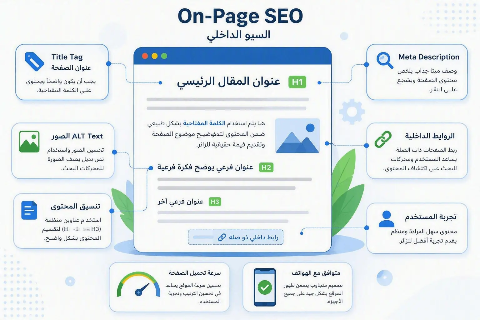 السيو الداخلي - on page SEO