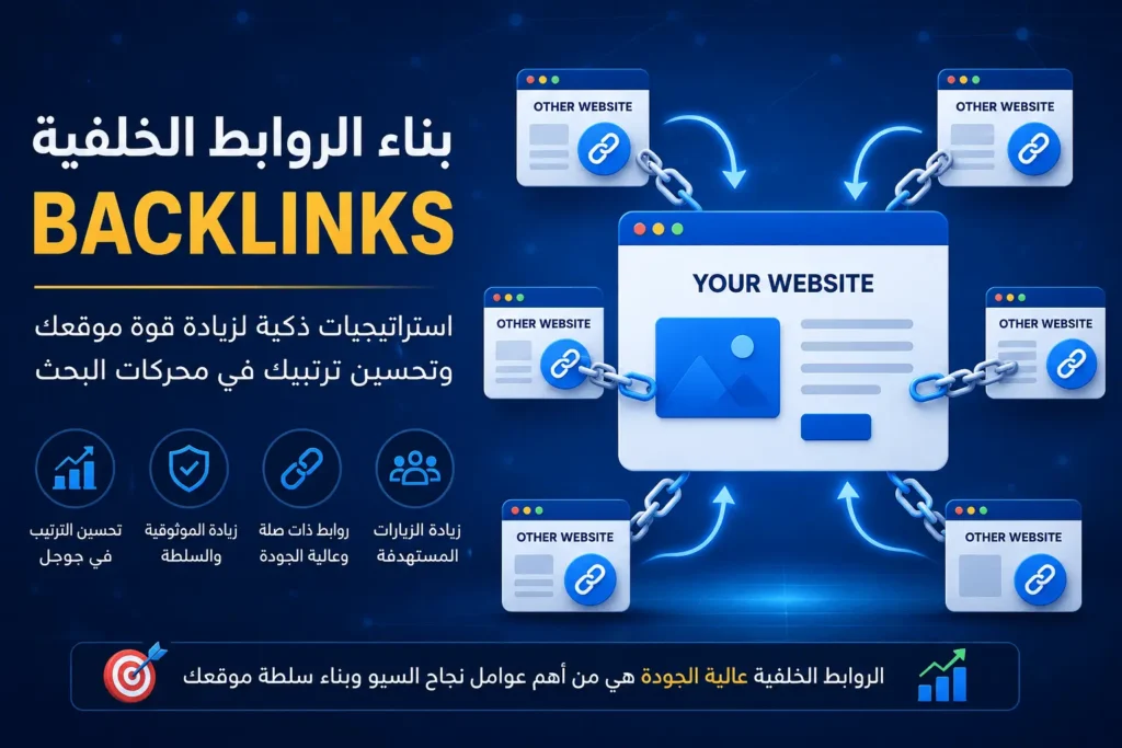 بناء الروابط الخلفية Backlinks