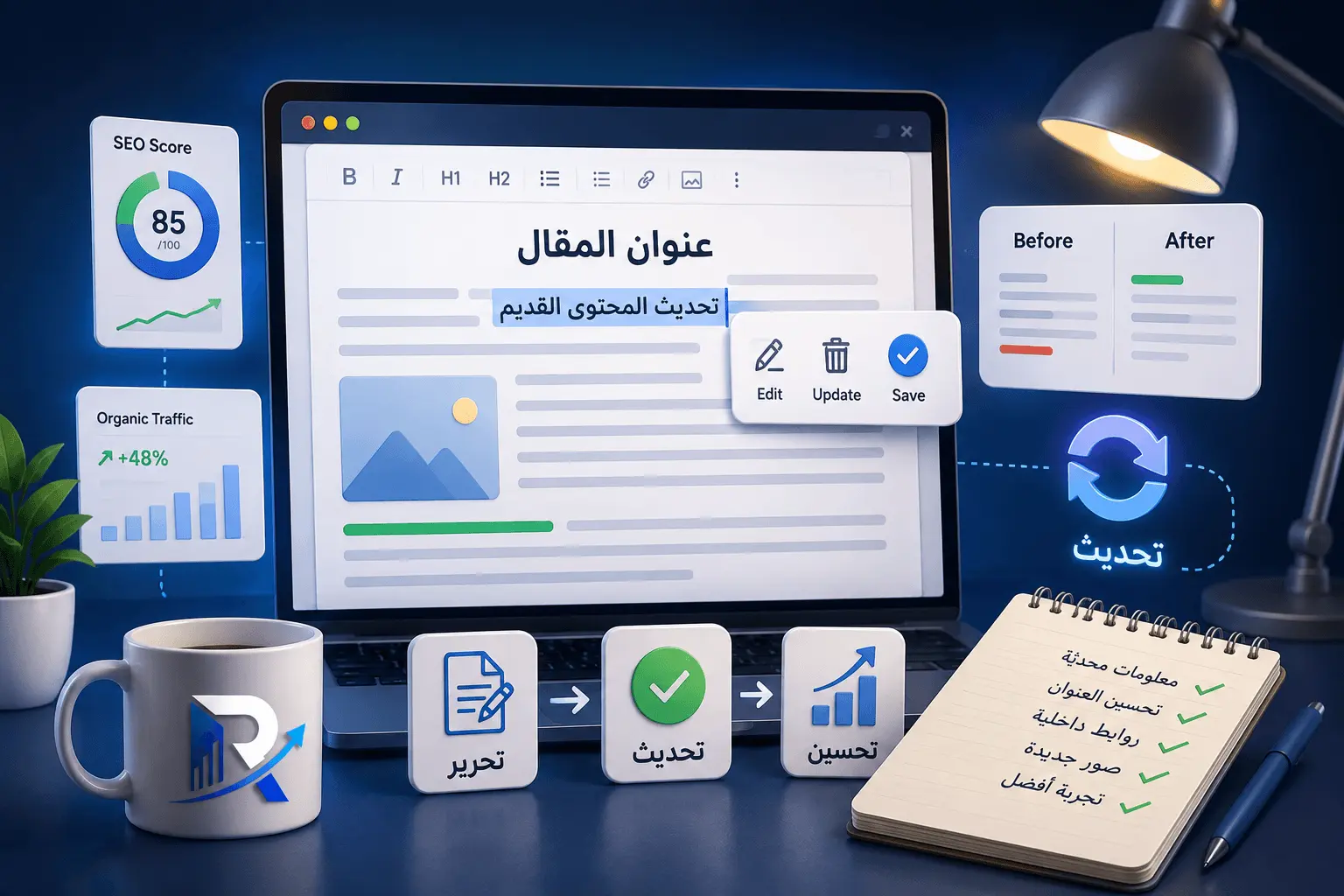 تعديل المقالات القديمة